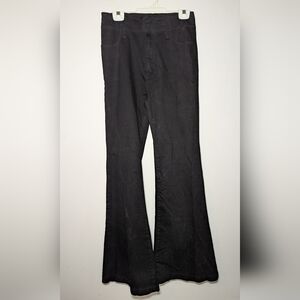 Pants Store Black High Rise Super Flare Jeans Women's Size L / 29" Waist